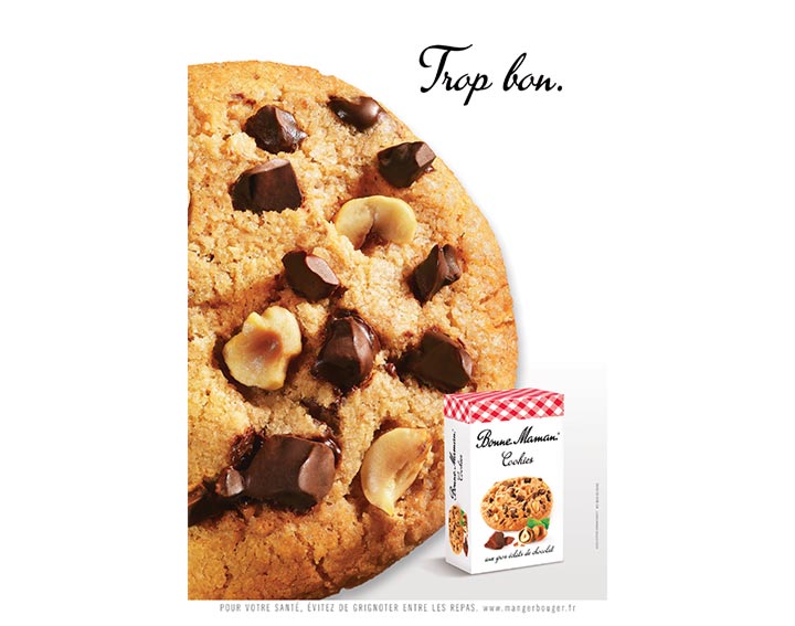 Cookies chocolat noisettes 225g