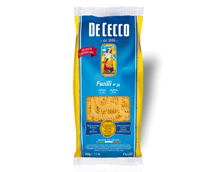 De Cecco Fusilli n°34 500g