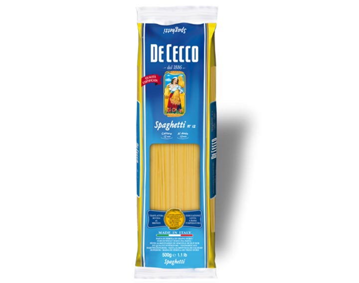 De Cecco Spaghetti n°12 500g