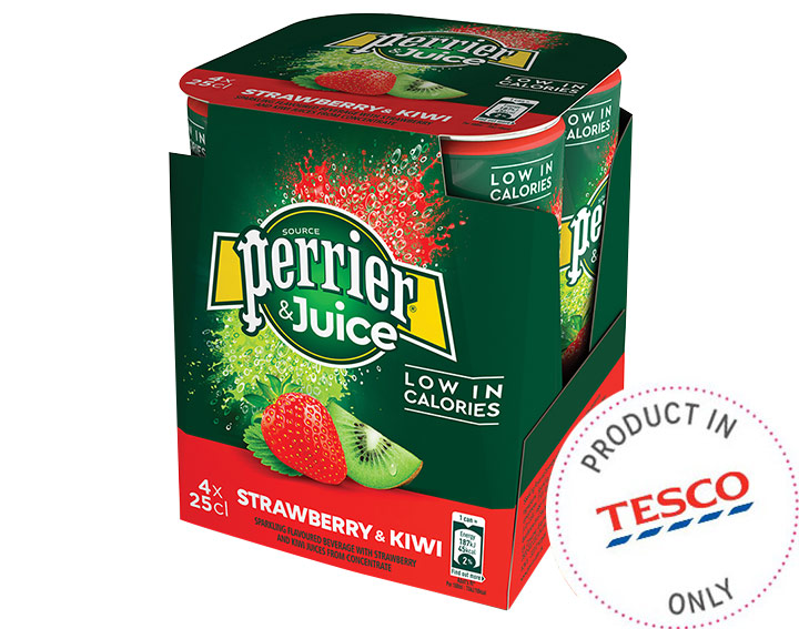 Strawberry & Kiwi 4x25cl