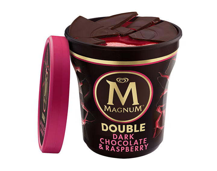 Dark Chocolate & Raspberry Tubs 440ml