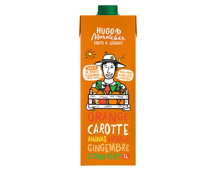 Orange, Carotte, Ananas, Mangue 1L