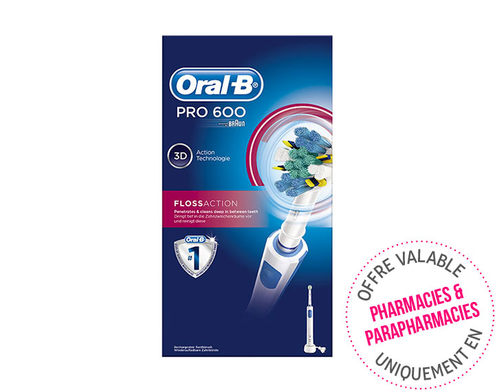 Oral-B - Pro 600 FlossAction