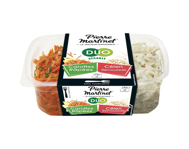 DUO Carottes râpées - Céleri rémoulade 250g