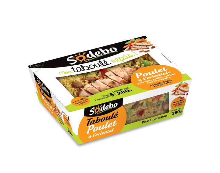 Sodebo - Taboulé poulet à l'orientale