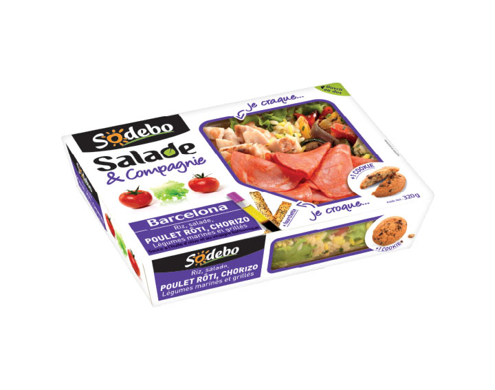 Sodebo - Salade Barcelona