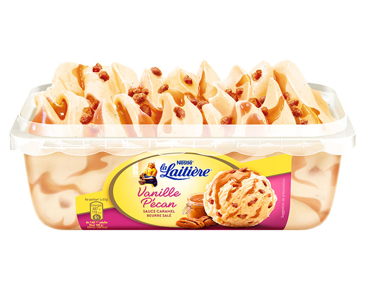 La Laitière Vanille Pécan 