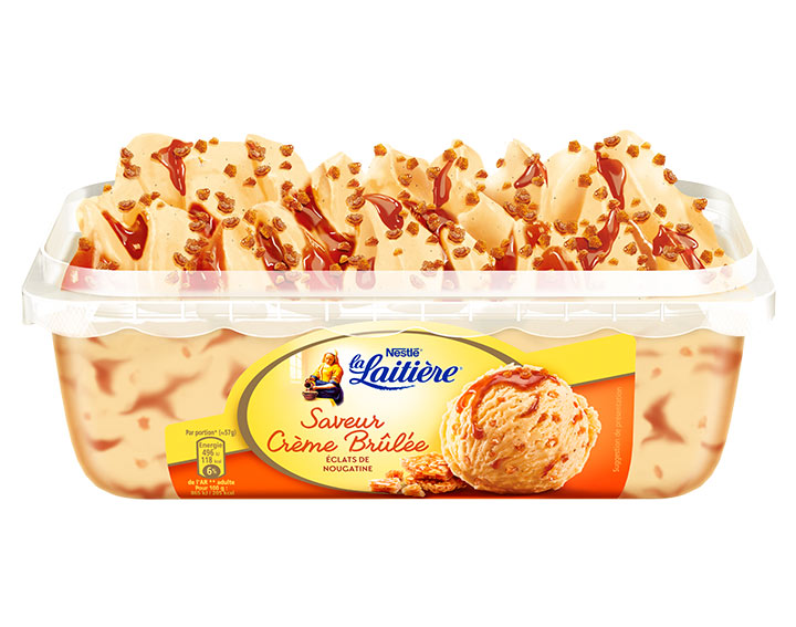 La Laitière Saveur Crème Brûlée 