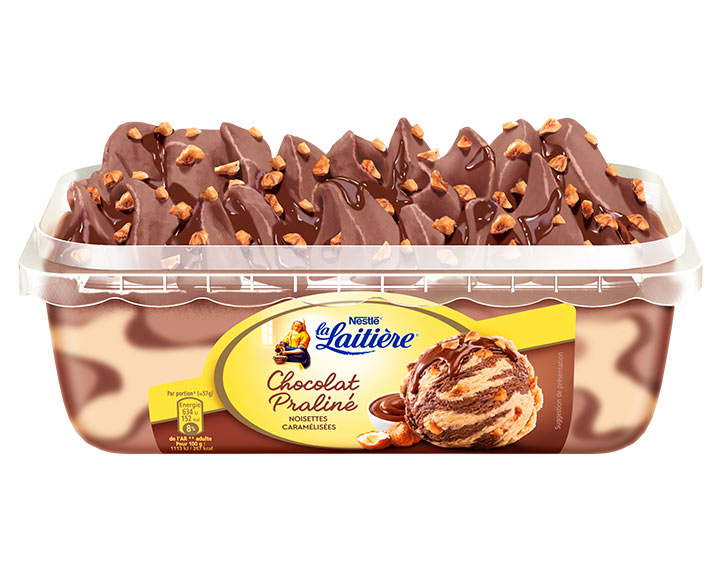 La Laitière Chocolat Praliné 