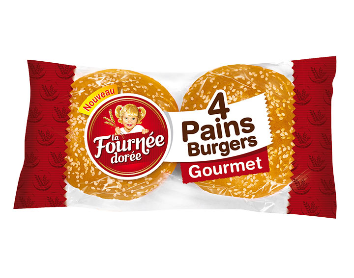 Pain burger gourmet Sésame 300g