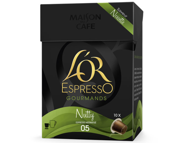 Capsules L'OR EspressO Nutty