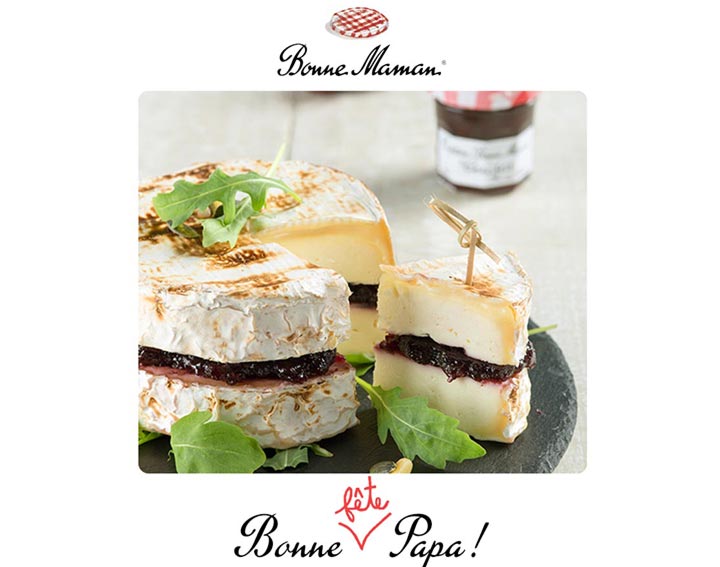 Chaource rôti à la confiture Bonne Maman : retrouvez la recette dans le détail de l'offre 