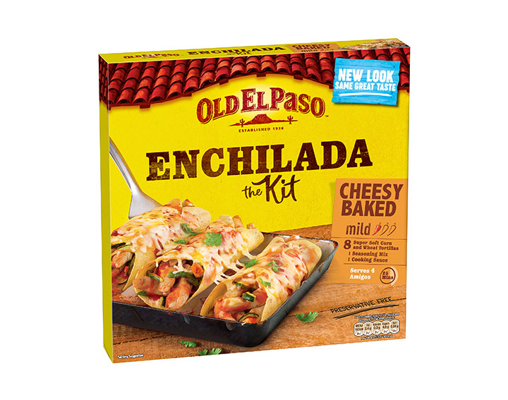 Cheesy Baked Enchilada Kit 663G