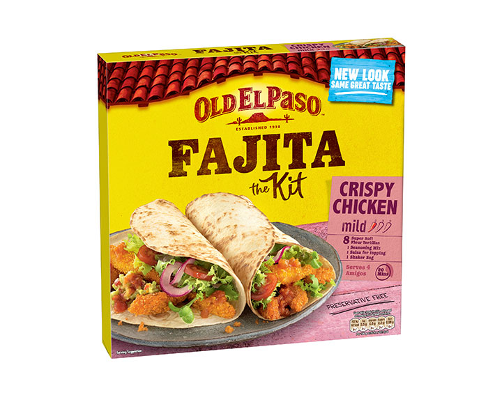 Crispy Chicken Fajita Dinner Kit 555g