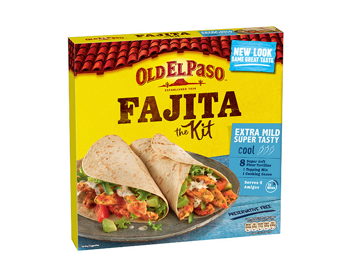 Extra Mild Fajita Dinner Kit 476G