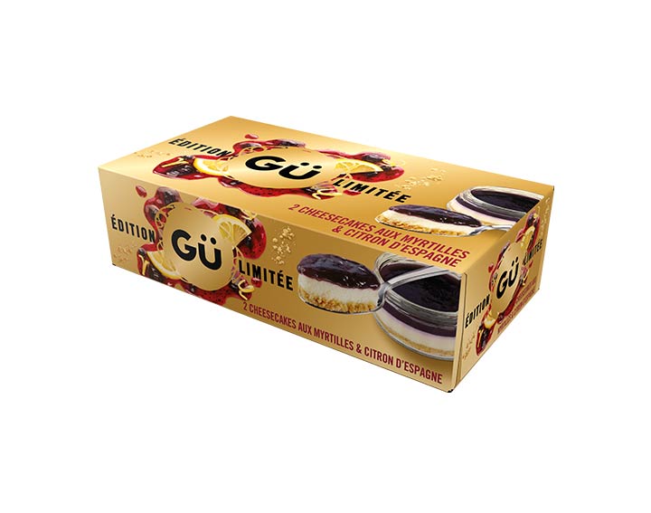 Cheesecake Myrtille & Citron 2x92g 