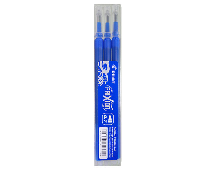 Etui de 3 recharges FriXion Ball / Clicker - Disponible dans 11 coloris
