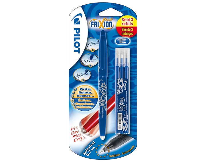 Roller X 1 + Etui de 3 recharges -  FriXion Ball, FriXion Ball Clicker ou FriXion Point