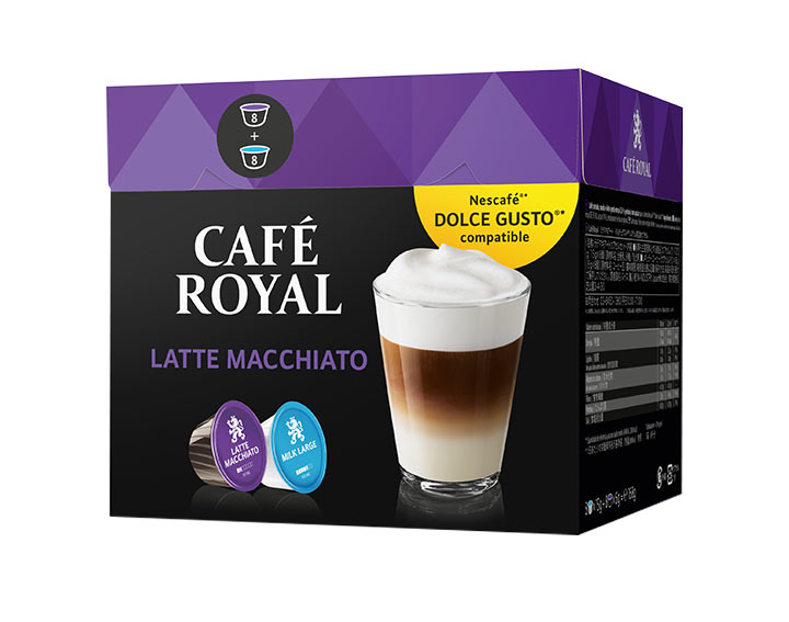 Capsules Café Royal Latte Macchiato