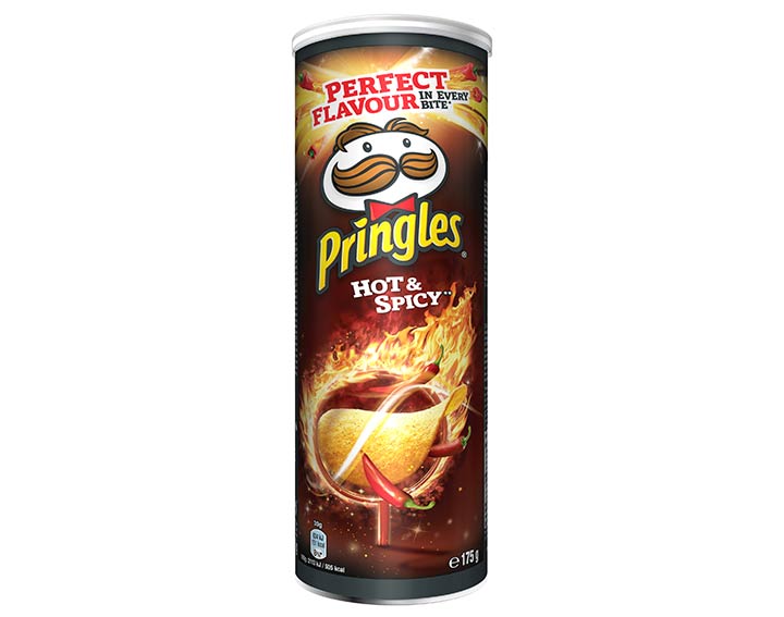Pringles saveur Hot & Spicy 175g