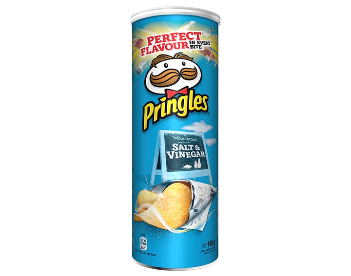 Pringles saveur Salt & Vinegar 165g