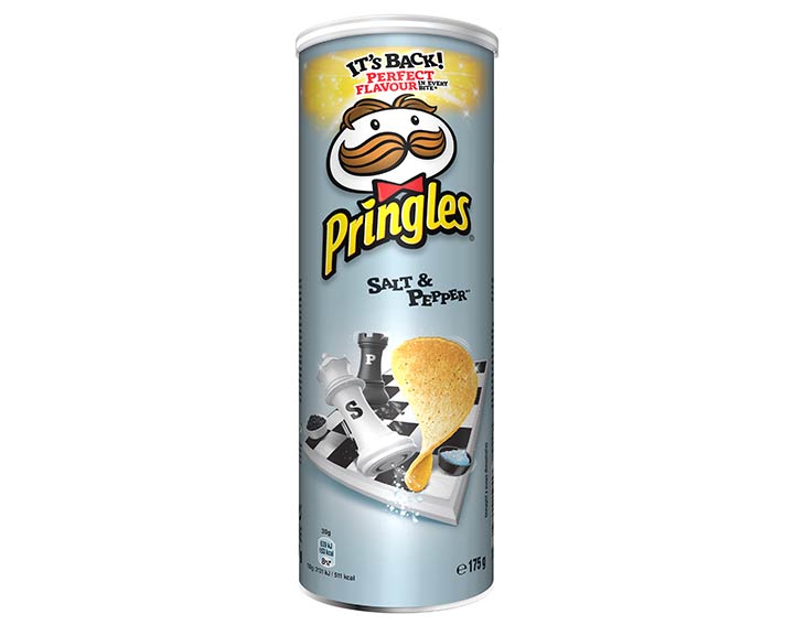 Pringles saveur Salt & Pepper 165g