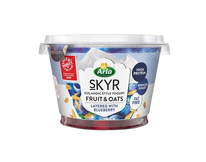 Fruit & Oats Blueberry 190g