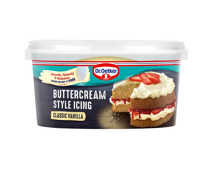 Classic Vanilla Buttercream Style Icing 400g