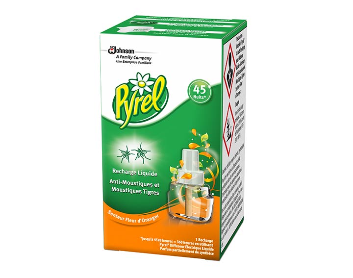 Recharge 45 nuits, parfum d’Oranger