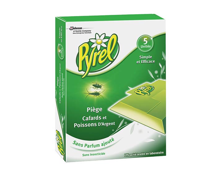 Pièges cafards et blattes x5