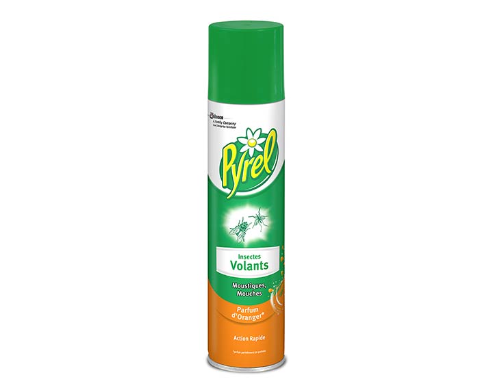 Aérosol volants 400ml, parfum d’Oranger