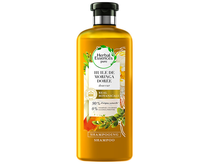 Shampoing à l’Huile de Moringa Dorée 400ml