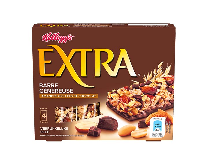 Amandes Grillées & Chocolat 4x32g