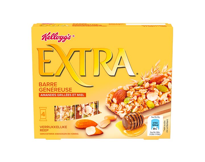 Amandes Grillées & Miel 4x32g