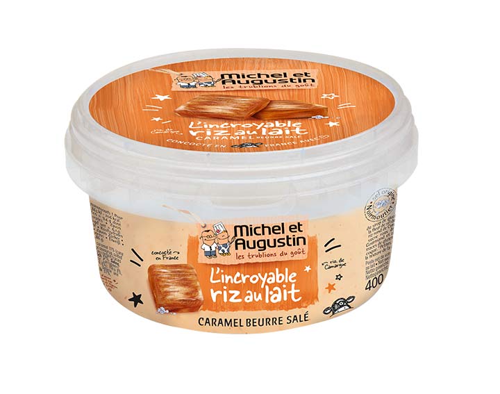 Riz au lait au caramel beurre salé 400g
