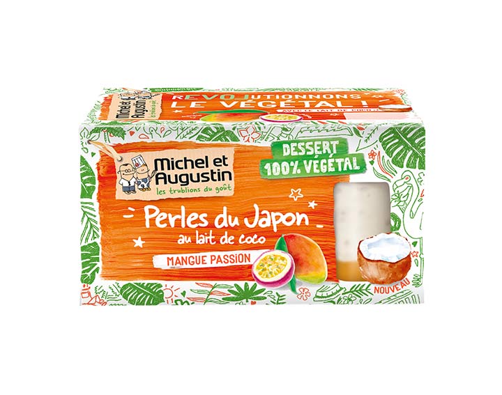 Perles Japon au lait de coco mangue passion 2x90g