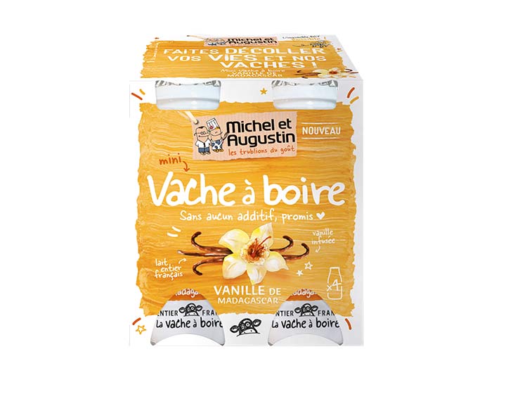 Vache à boire Vanille 4x100g