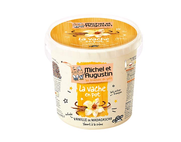 Vache en pot Vanille de Madagascar 500g ou 1kg