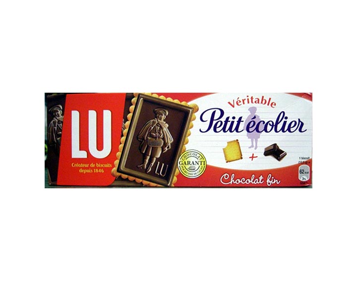 Un paquet de Petit écolier Chocolat Noir 150g