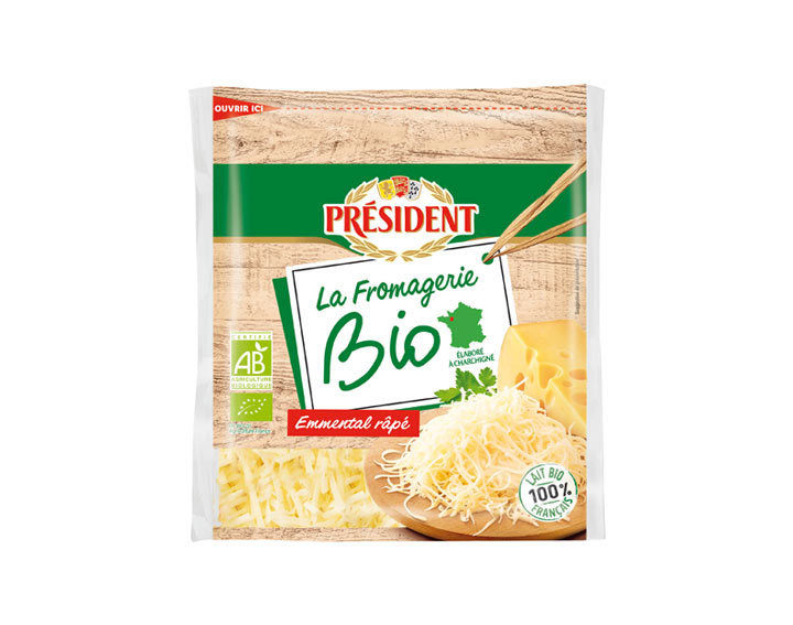 Emmental râpé La Fromagerie Bio