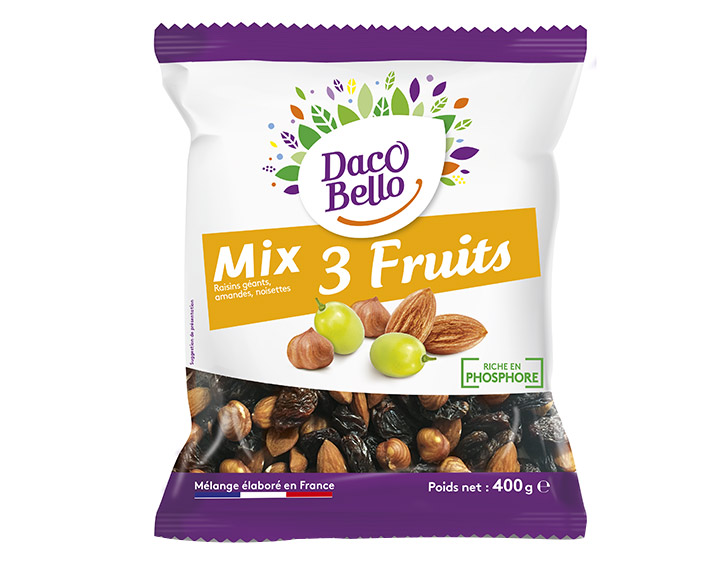 Mix 3 Fruits Daco Bello 400g