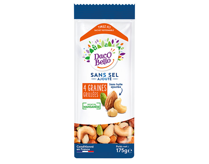 4 Graines Grillées Daco Bello 175g