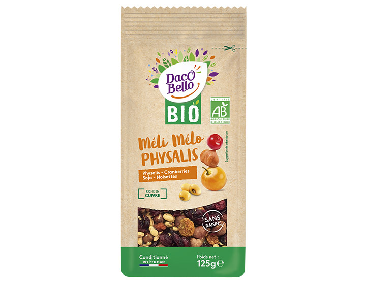 Méli Mélo Physalis Daco Bello Bio 125g