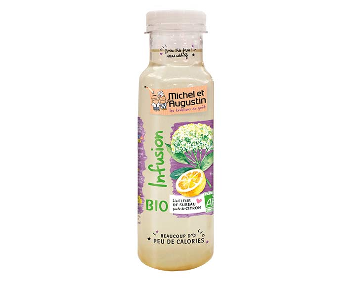 Infusion fleur de sureau et citron BIO 33cl