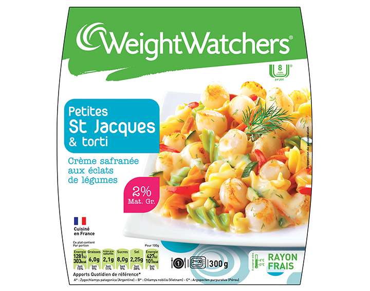 Petites Saint Jacques et torti