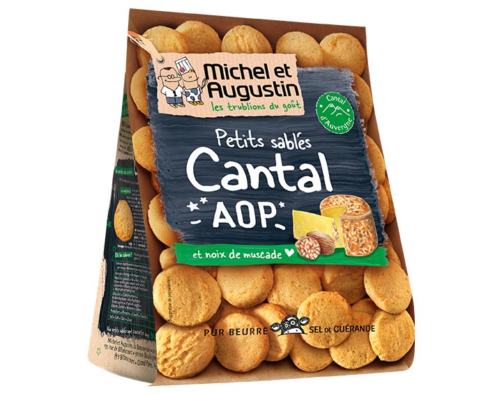 Sablés apéritif Cantal AOP 100g