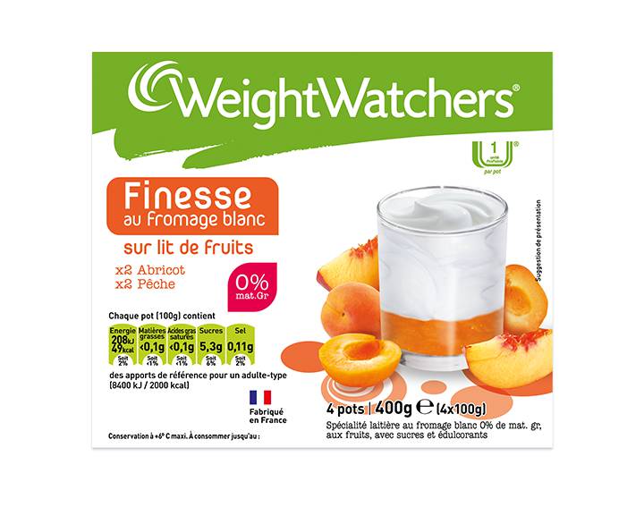 Finesse sur lit de fruits jaunes