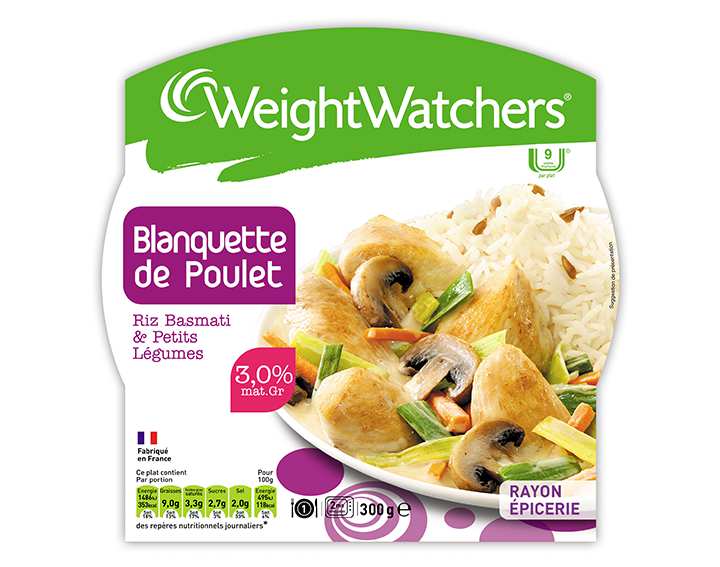 Blanquette de Poulet Riz Basmati et Petits Légumes 