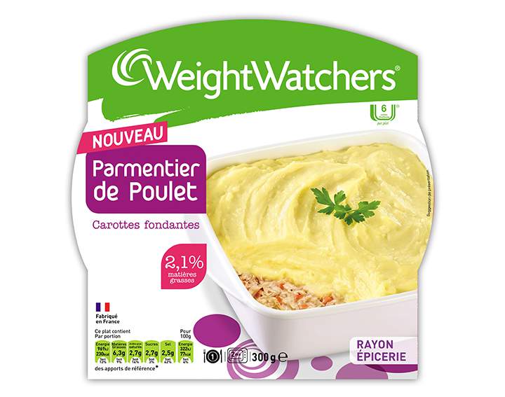 Parmentier de Poulet carottes et oignons