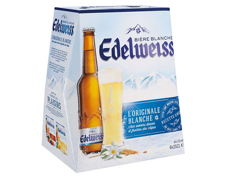 Edelweiss L'Originale Blanche - Pack de 6x25cl